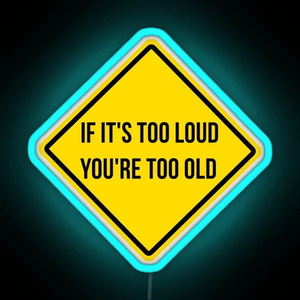Loud Music RGB Neon Sign