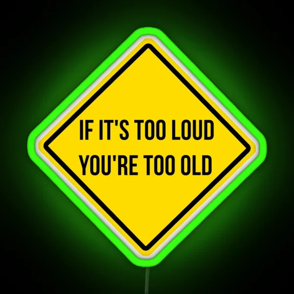 Loud Music RGB Neon Sign