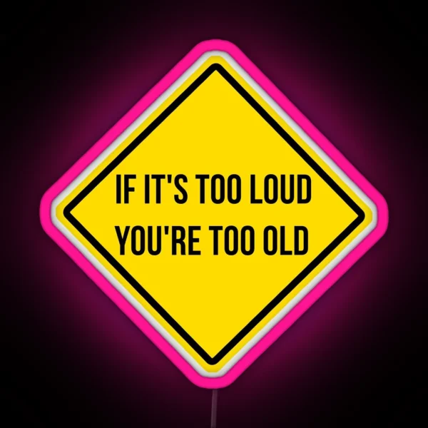 Loud Music RGB Neon Sign