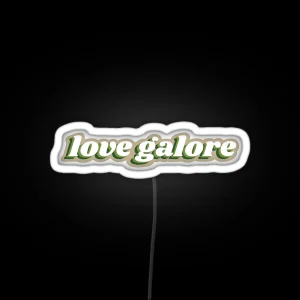 Love Galore SZA Album Art RGB Neon Sign