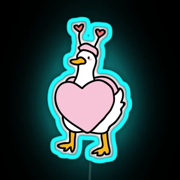 Love Goose RGB Neon Sign