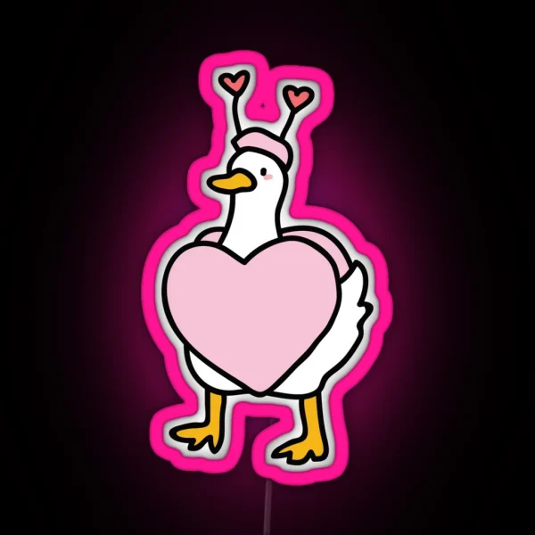 Love Goose RGB Neon Sign
