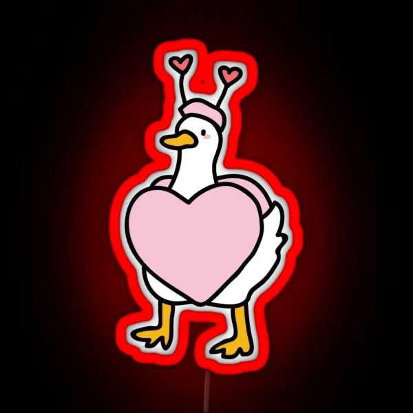 Love Goose RGB Neon Sign