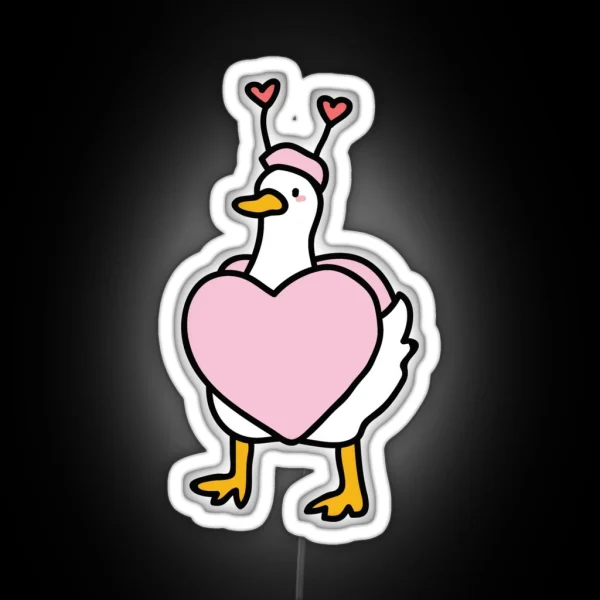 Love Goose RGB Neon Sign