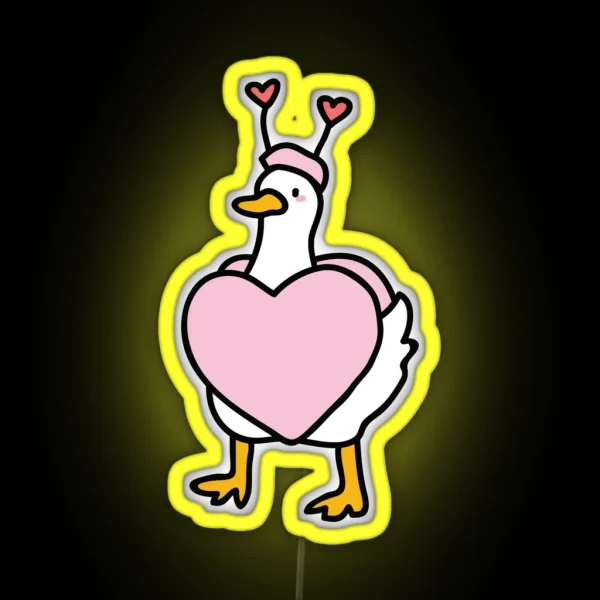 Love Goose RGB Neon Sign