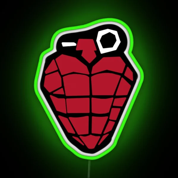 Love Grenade RGB Neon Sign