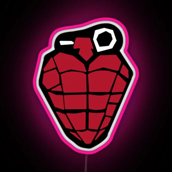 Love Grenade RGB Neon Sign