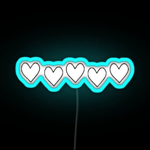 Love Hearts RGB Neon Sign
