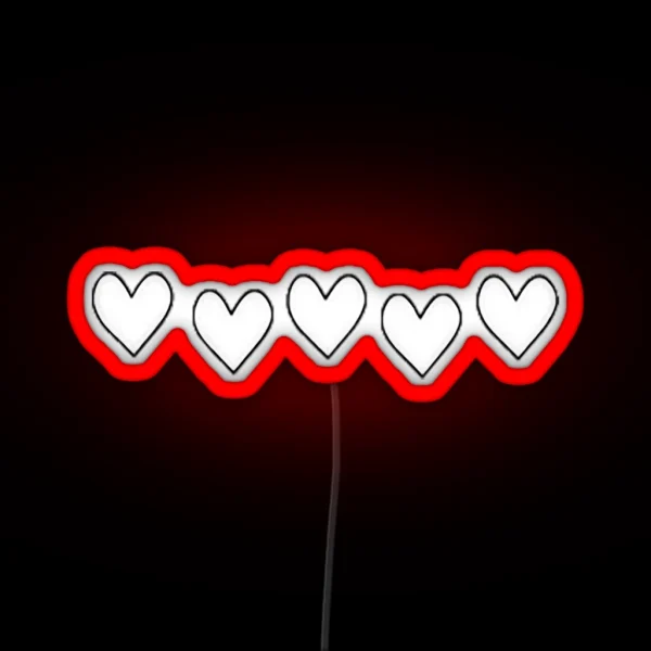 Love Hearts RGB Neon Sign