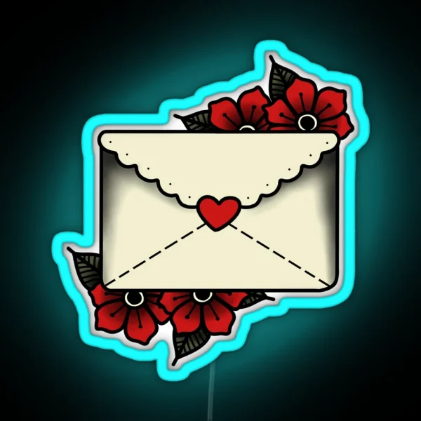 Love Letter RGB Neon Sign