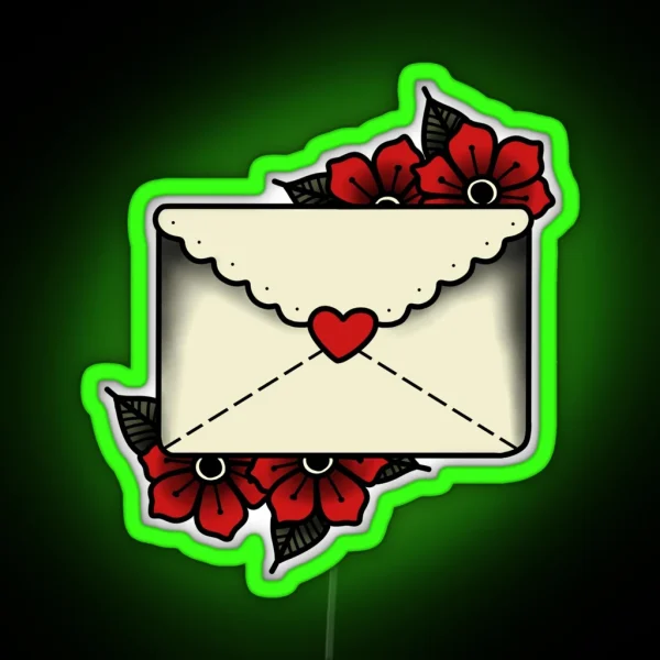 Love Letter RGB Neon Sign