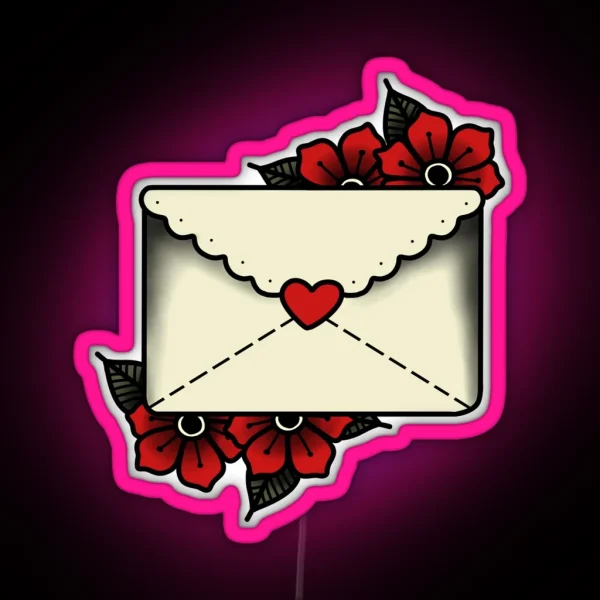 Love Letter RGB Neon Sign