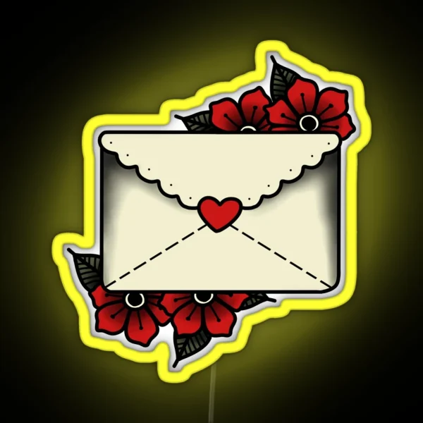 Love Letter RGB Neon Sign