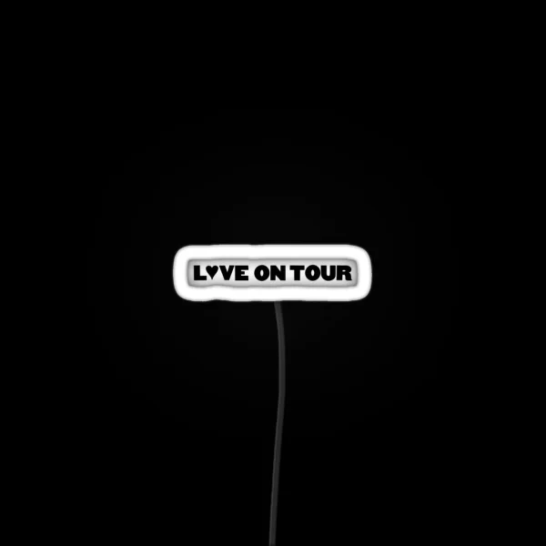 Love On Tour Design RGB Neon Sign