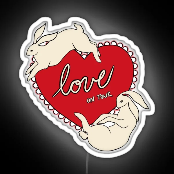 Love On Tour RGB Neon Sign
