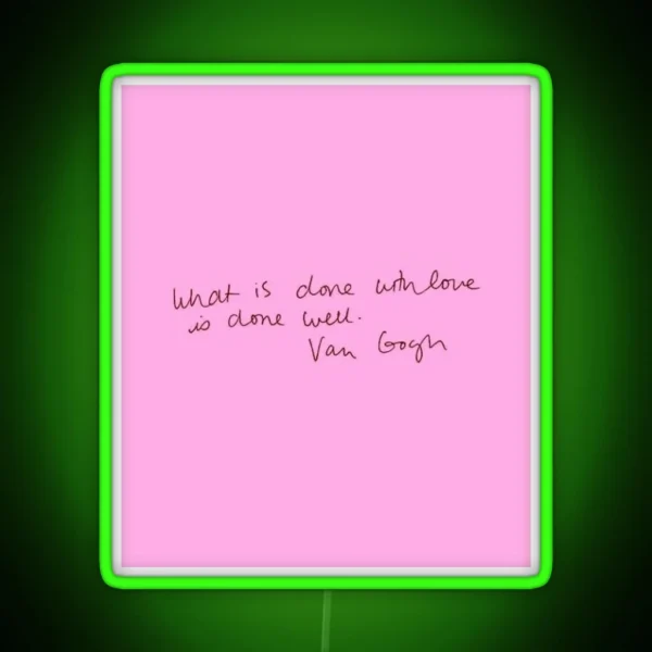 Love RGB Neon Sign