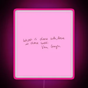 Love RGB Neon Sign