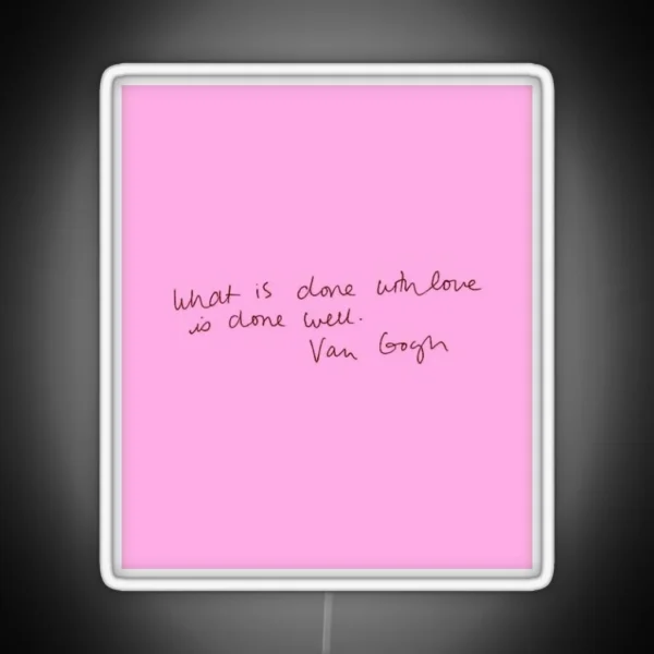 Love RGB Neon Sign
