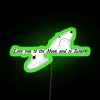 Vibrant Taylor Swift Inspired Neon Sign for Music Lover's Bedroom Decor
