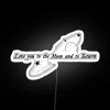 Shine bright with cosmic love from Earth to the cosmos