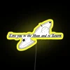 Love is Cosmic: 7 Color Taylor Swift Inspired Neon Sign Display
