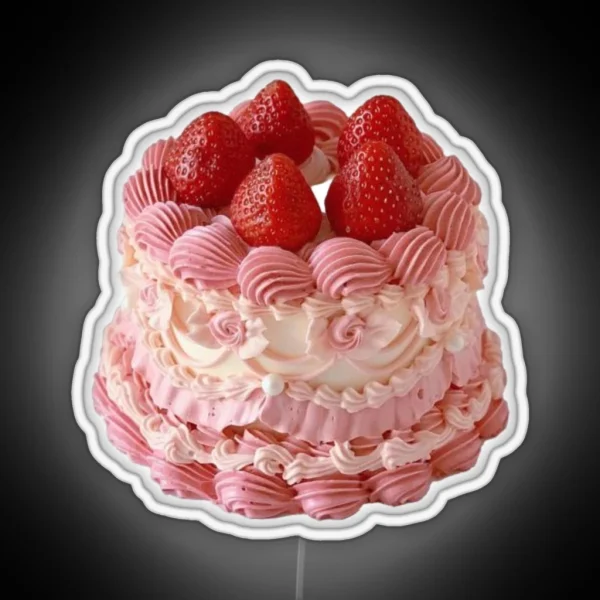 Lovely Princess Cake 3 RGB Neon Sign