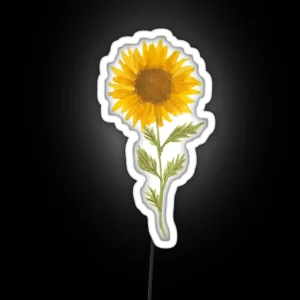 Lovely Sunflower RGB Neon Sign