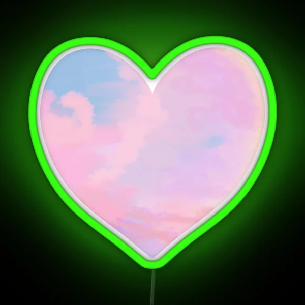 Lover Album Heart RGB Neon Sign