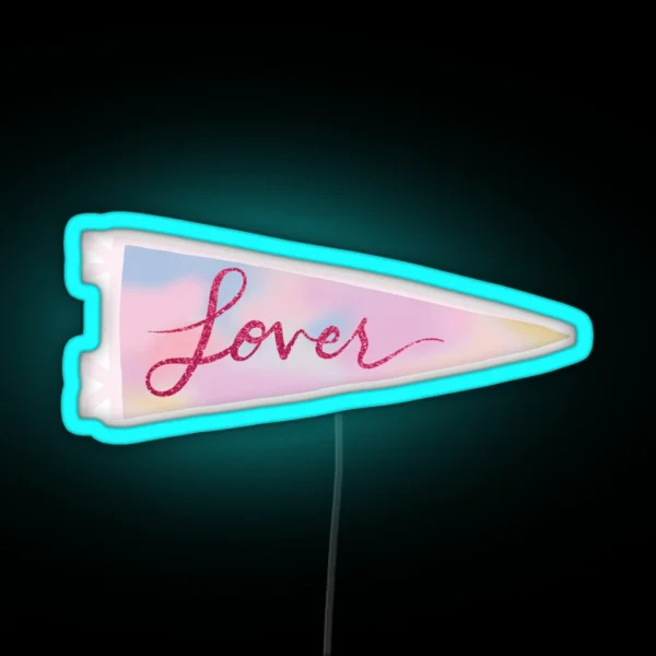 Lover Banner RGB Neon Sign