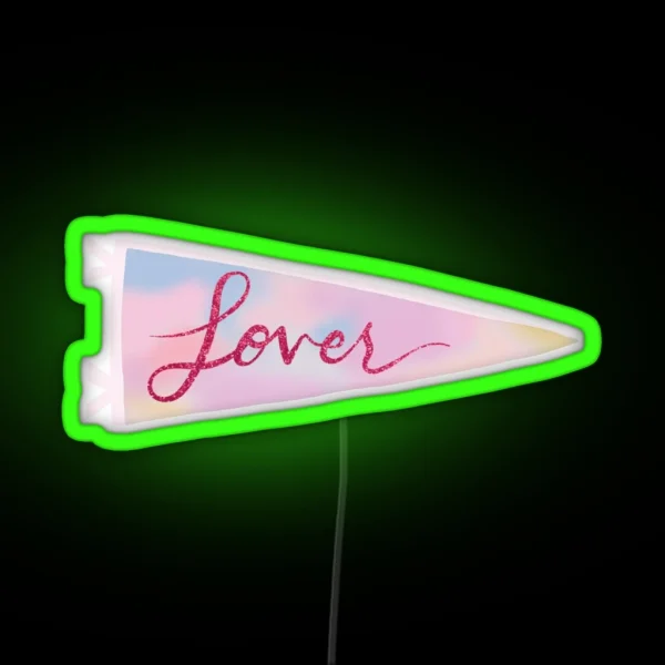 Lover Banner RGB Neon Sign