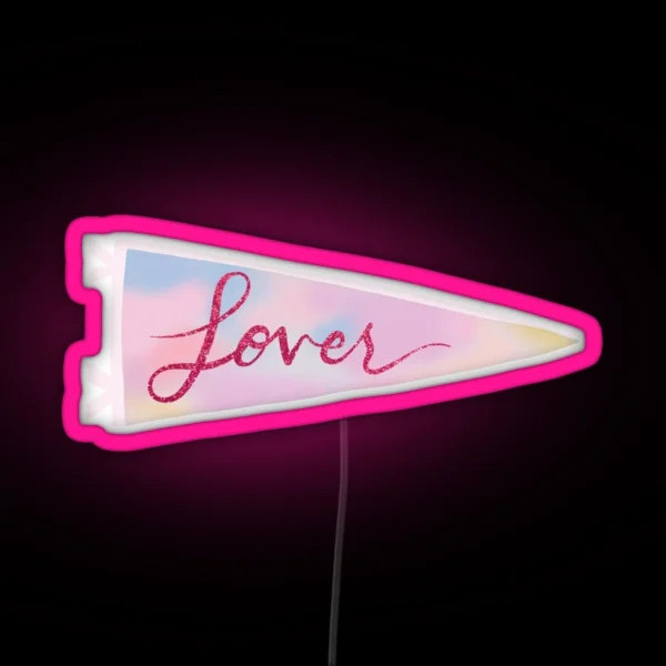 Lover Banner RGB Neon Sign