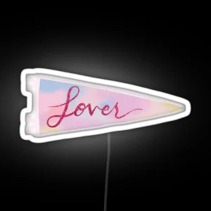 Lover Banner RGB Neon Sign