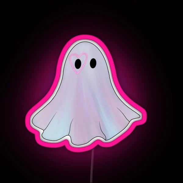 Lover Ghost RGB Neon Sign
