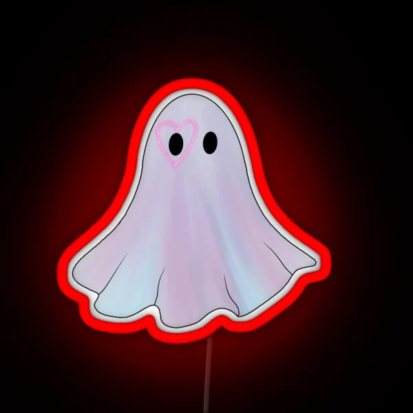 Lover Ghost RGB Neon Sign