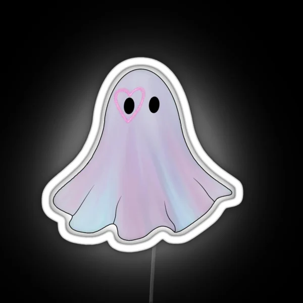 Lover Ghost RGB Neon Sign