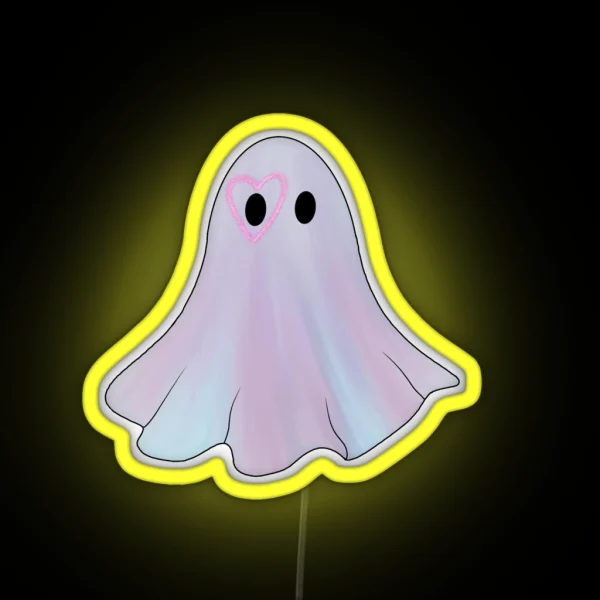 Lover Ghost RGB Neon Sign