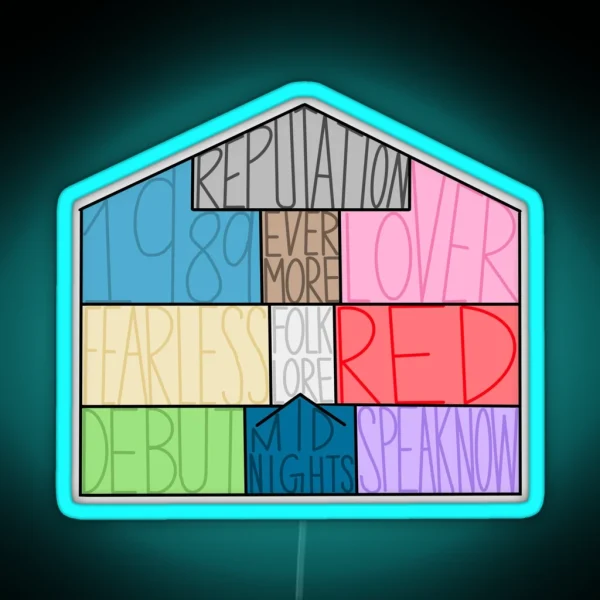 Lover House RGB Neon Sign