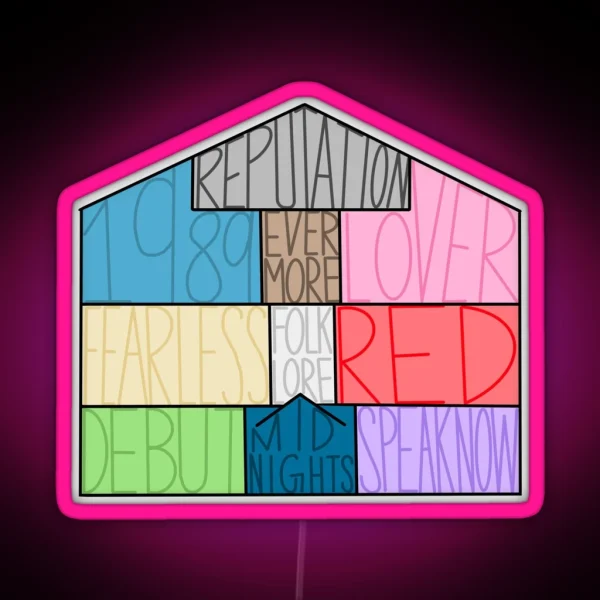 Lover House RGB Neon Sign