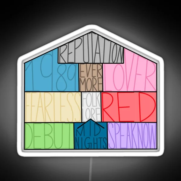 Lover House RGB Neon Sign