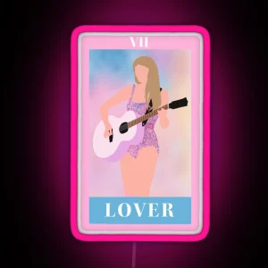 Lover Tarot Card RGB Neon Sign