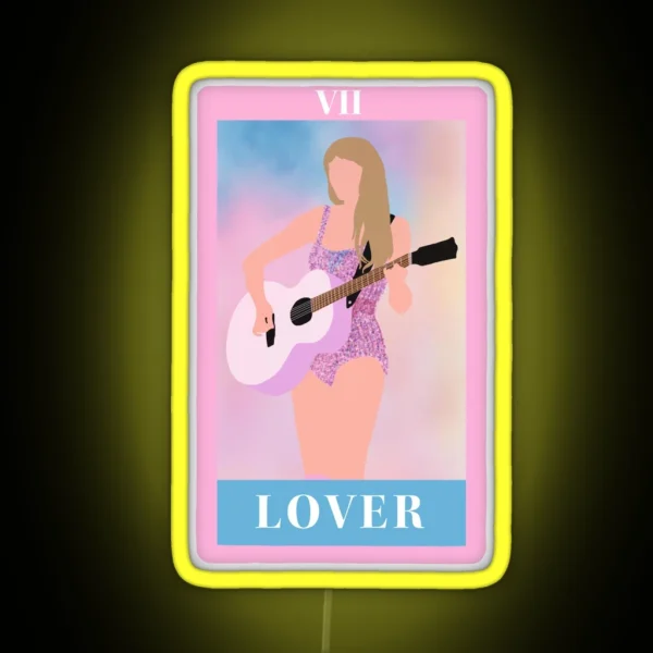 Lover Tarot Card RGB Neon Sign