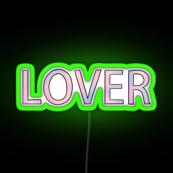 Lover Taylor Swift RGB Neon Sign