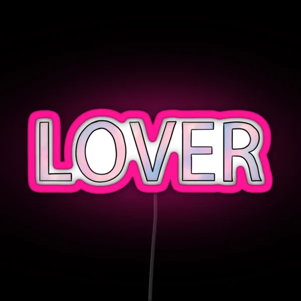 Lover Taylor Swift RGB Neon Sign
