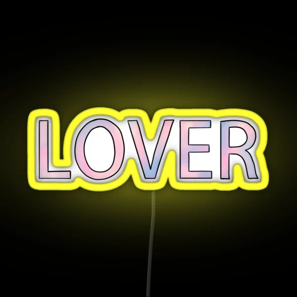Lover Taylor Swift RGB Neon Sign