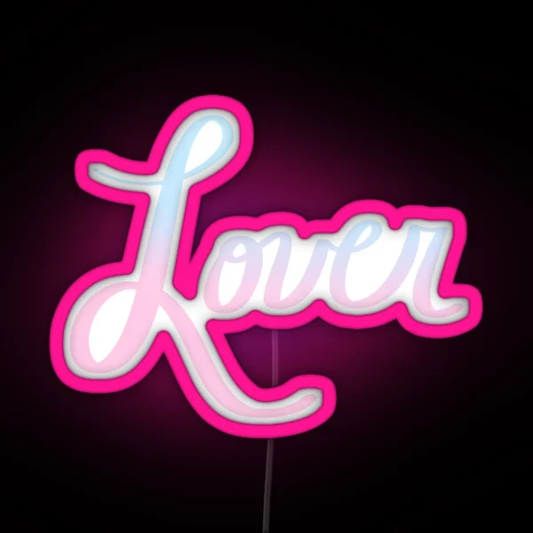 Lover Taylor Swift RGB Neon Sign