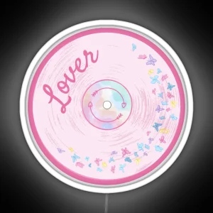 Lover Vinyl Record Taylor Swift RGB Neon Sign