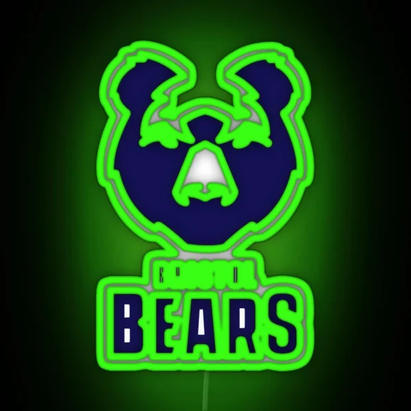 Loves Basket And Bristol Bears Fan Good Day RGB Neon Sign