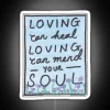 Vibrant Neon Sign Inspires Love and Hope in Your Space