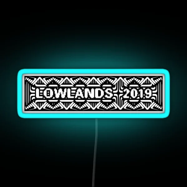 Lowlands Music Festival 2019 RGB Neon Sign