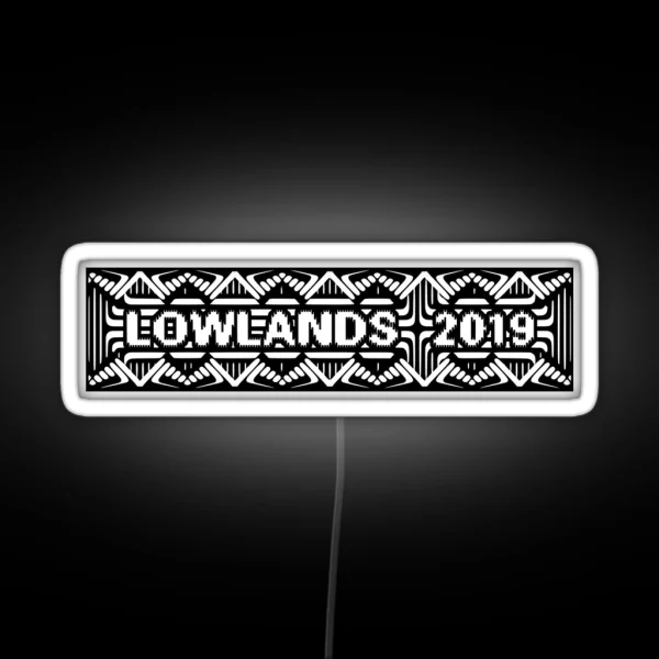 Lowlands Music Festival 2019 RGB Neon Sign